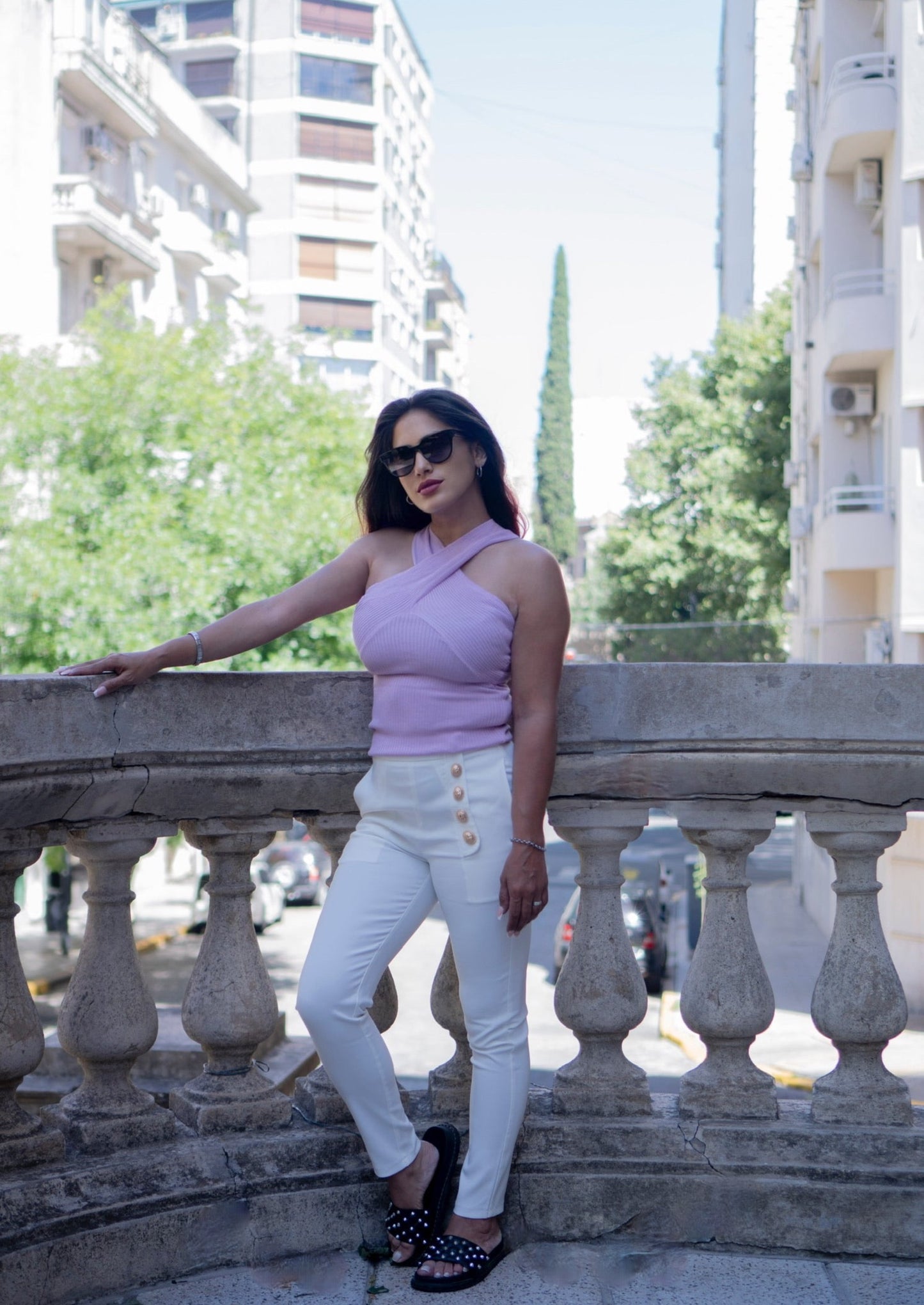 Sao Paulo Crisscross Top