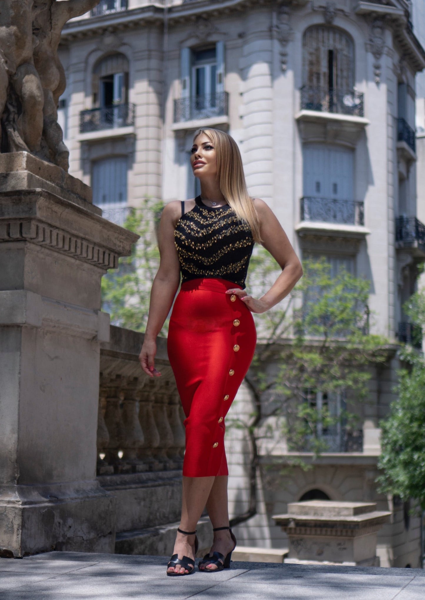 Buenos Aires Pencil Skirt