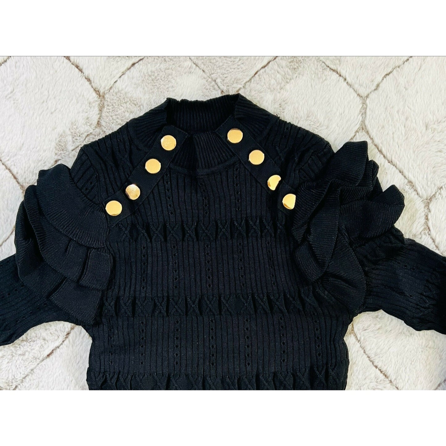 Shanghai Ruffle Sweater