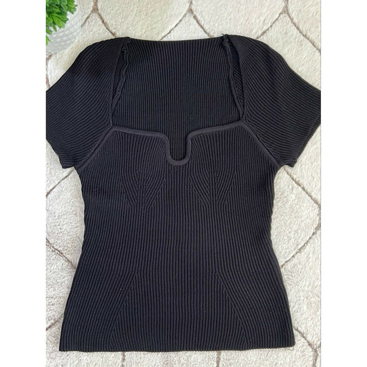 daimaran ribbed blouse